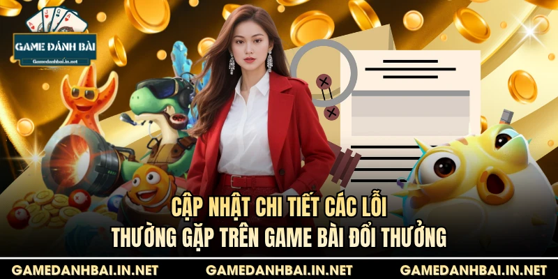 Cập nhật chi tiết các lỗi thường gặp trên game bài đổi thưởng