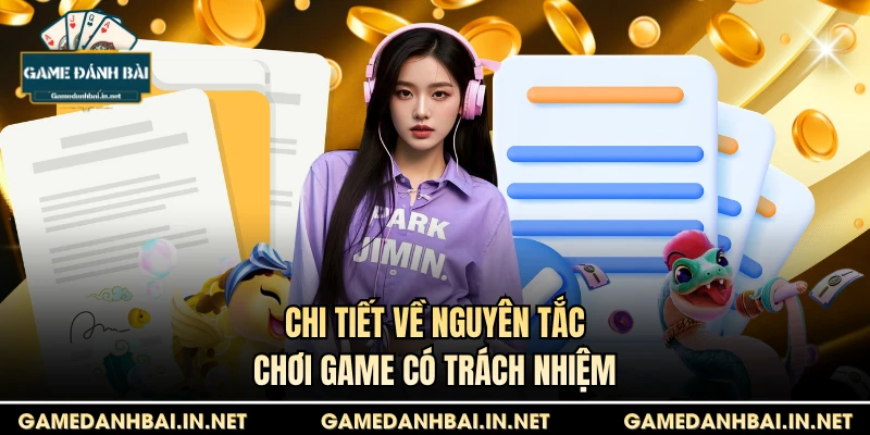 Chi tiết về nguyên tắc Chơi game có trách nhiệm