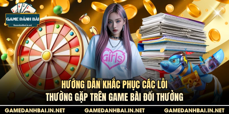 Hướng dẫn khắc phục các lỗi thường gặp trên game bài đổi thưởng