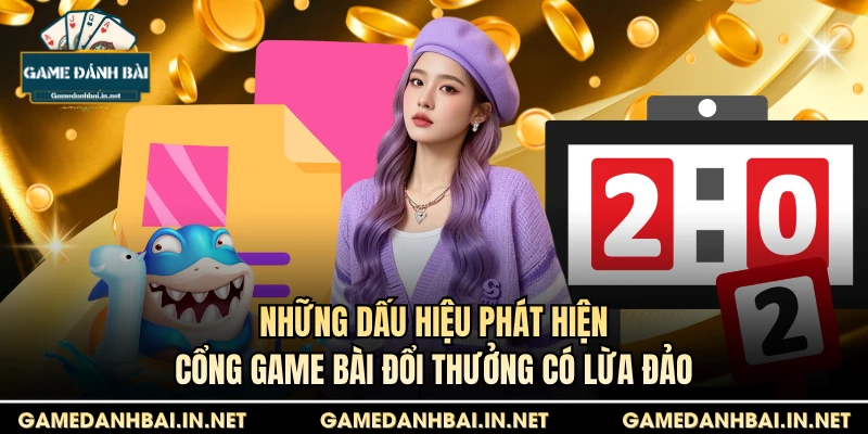 Những dấu hiệu phát hiện cổng game bài đổi thưởng có lừa đảo