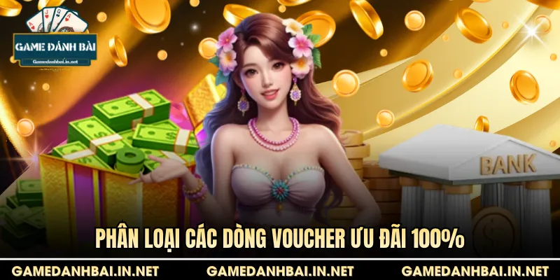 Phân loại các dòng voucher ưu đãi 100%